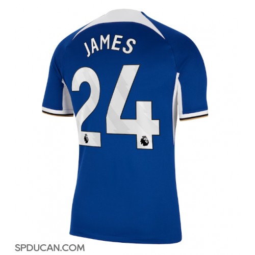 Muški Nogometni Dres Chelsea Reece James #24 Domaci 2023-24 Kratak Rukav